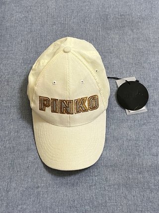 Cappello Pinko Beige Oro