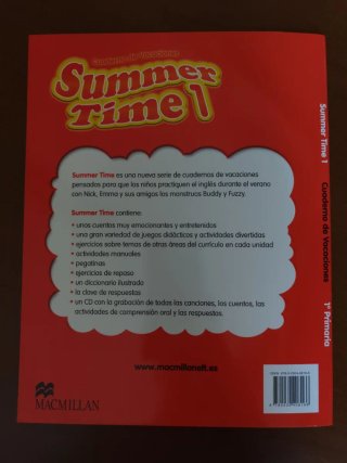 Cuaderno de vacaciones SUMMER TIME 1