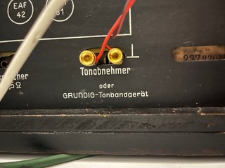 Grundig Type 3012 Radio. Para revisar.