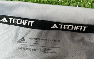 Maglietta Adidas Techfit Grigia Taglia L