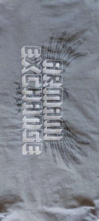 Camiseta vintage Armani Exchange XL Gris