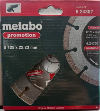Disco Diamante Metabo Ø 125 mm