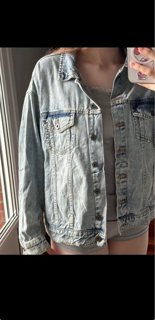 Chaqueta vaquera clara
