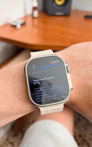 Apple Watch Ultra Gris Plata