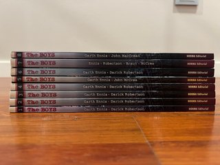 Tomos del 1 al 8 comic The Boys