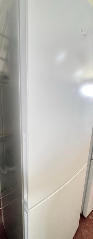 FRIGORÍFICO COMBI NO FROST HAIER EN BLANCO