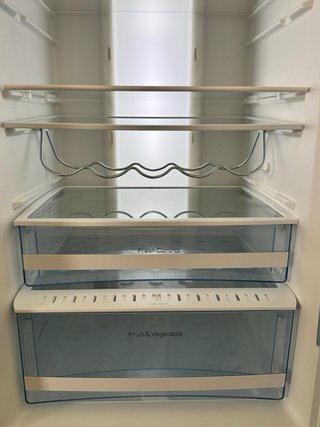 FRIGORÍFICO COMBI NO FROST HAIER EN BLANCO