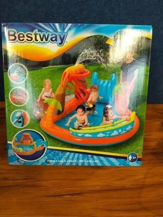 Bestway Centro de juegos Lava Lagoon 53069