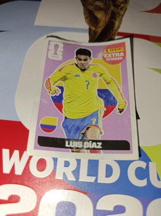 Cromos Luis Díaz Morado Extra