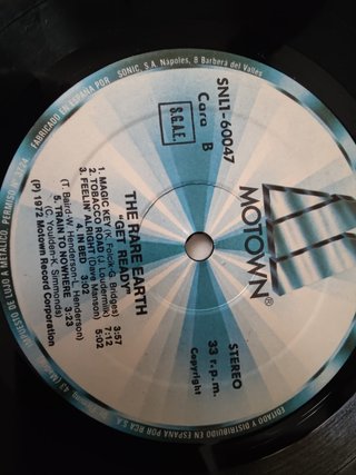 Vinilo Rare Earth Get Ready