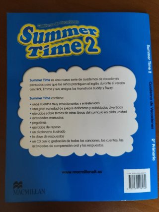 Cuaderno de vacaciones SUMMER TIME 2