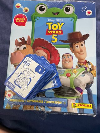 Colección Completa Toy Story 5 Álbum Stickers