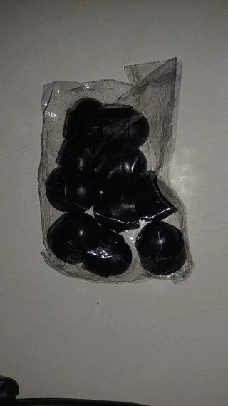 Cubre Tuercas M12 Negro