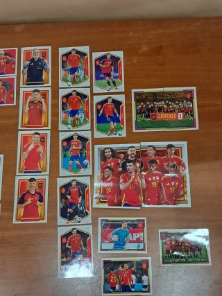 Cromos Selección Española Fútbol