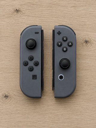Mandos Nintendo Switch Gris
