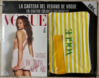Revista Vogue + Neceser Rayas