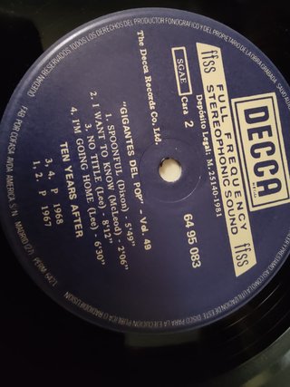 Vinilo Ten Years After - Gigantes del Pop