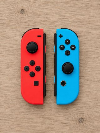 Mandos Nintendo Switch Rojo y Azul