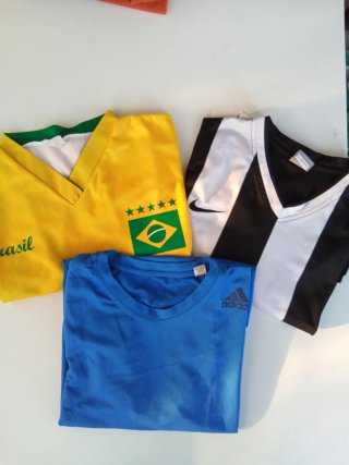 Set 3 magliette sportive taglia S/M/l
