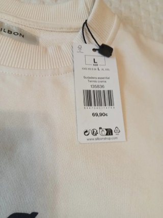 Sudadera Silbon Chico Talla L