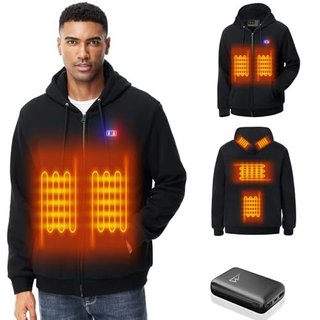 Sudadera Calefactable Talla M Negra