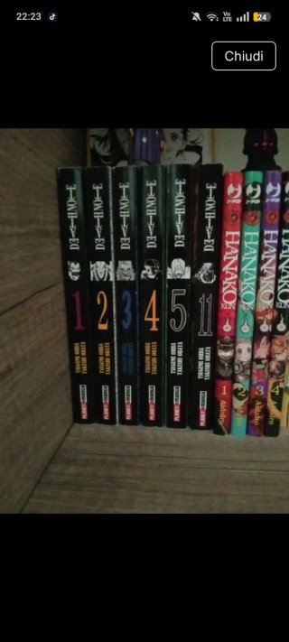 Death note 1-2-3-4-5-11