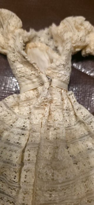 Vestito Barbie Sposa Pizzo