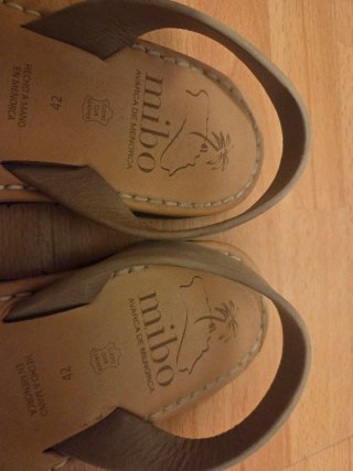 Menorquinas Mibo hombre talla 42