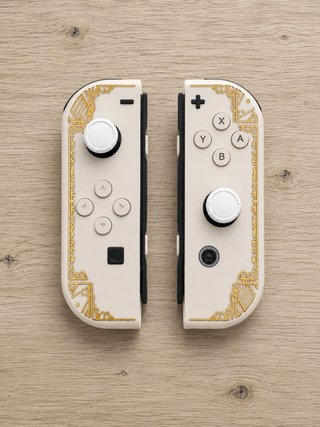 Mandos Nintendo Switch Dorados