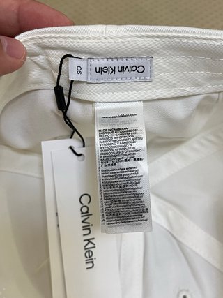 Cappello CK Bianco