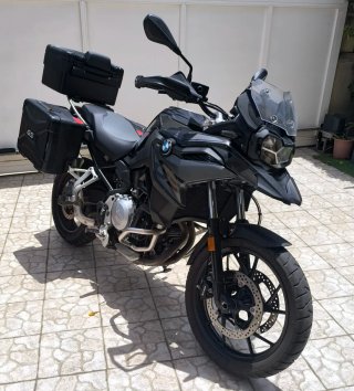 BMW GS 800 Adventure Triple Black.