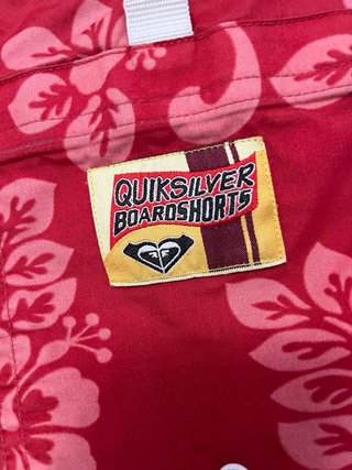 Roxy Bañador Rojo Flores Talla M