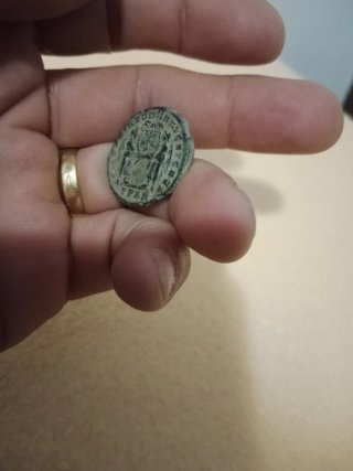 Moneda Romana Antigua Bronce