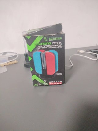 Cargador 4 mandos Nintendo Switch