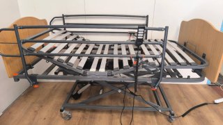 CAMA ARTICULADA CON MOTOR Y CARRO ELEVADOR
