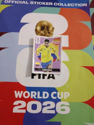 Cromos Panini Extra Luis Díaz Morado