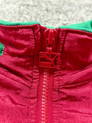 Cazadora Puma Cross Training vintage 90s M Roja