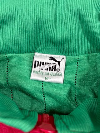 Cazadora Puma Cross Training vintage 90s M Roja