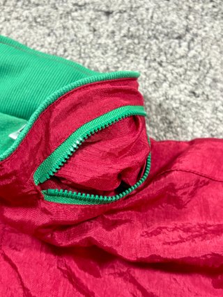 Cazadora Puma Cross Training vintage 90s M Roja