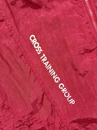 Cazadora Puma Cross Training vintage 90s M Roja