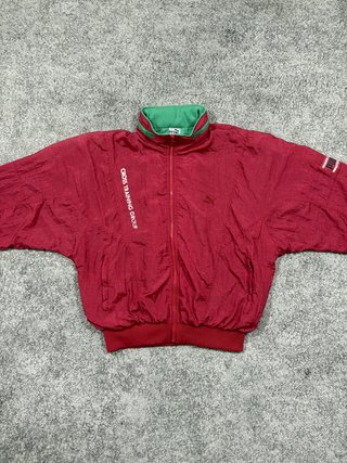 Cazadora Puma Cross Training vintage 90s M Roja