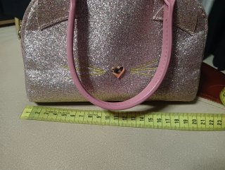 Bolso brillante gatito