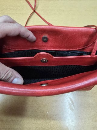 Borsa Fendi vintage donna rossa