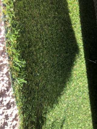 2 rotoli di erba artificiale verde 2x5