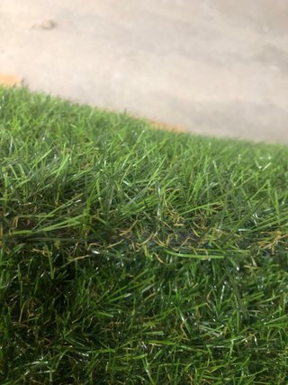 2 rotoli di erba artificiale verde 2x5