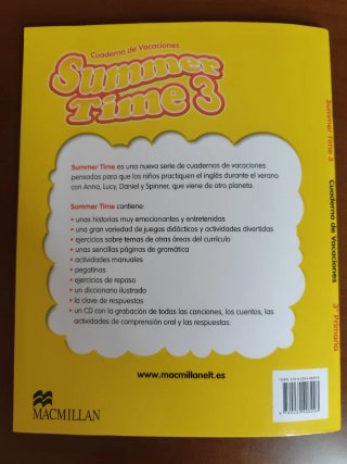 Cuaderno de vacaciones SUMMER TIME 3