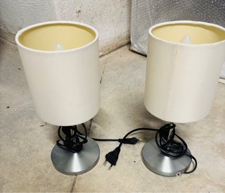 Set di 2 lampade da tavolo