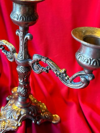 Candelabro vintage 3 fiamme