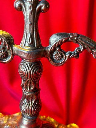 Candelabro vintage 3 fiamme