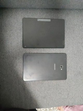Tablets Lenovo y Samsung Negras